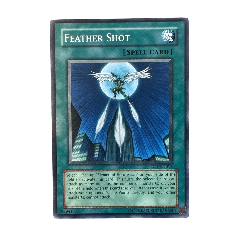 Yu-Gi-Oh! Trading Card Green Feather Shot DP1-EN017 Common‎ Spell Card